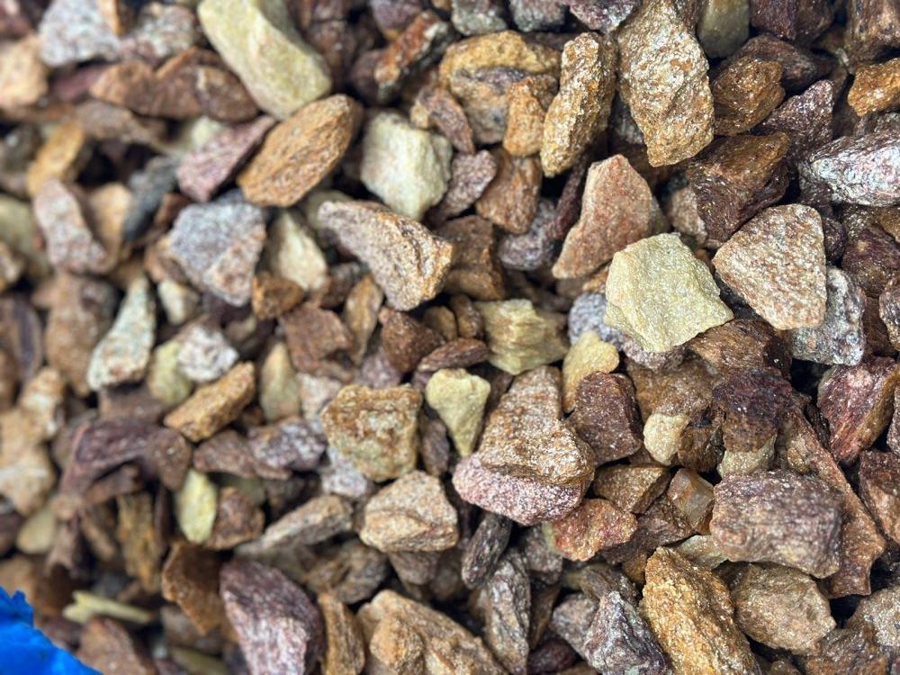 Златолит персиковый декоративная каменная крошка купить в Чебоксарах