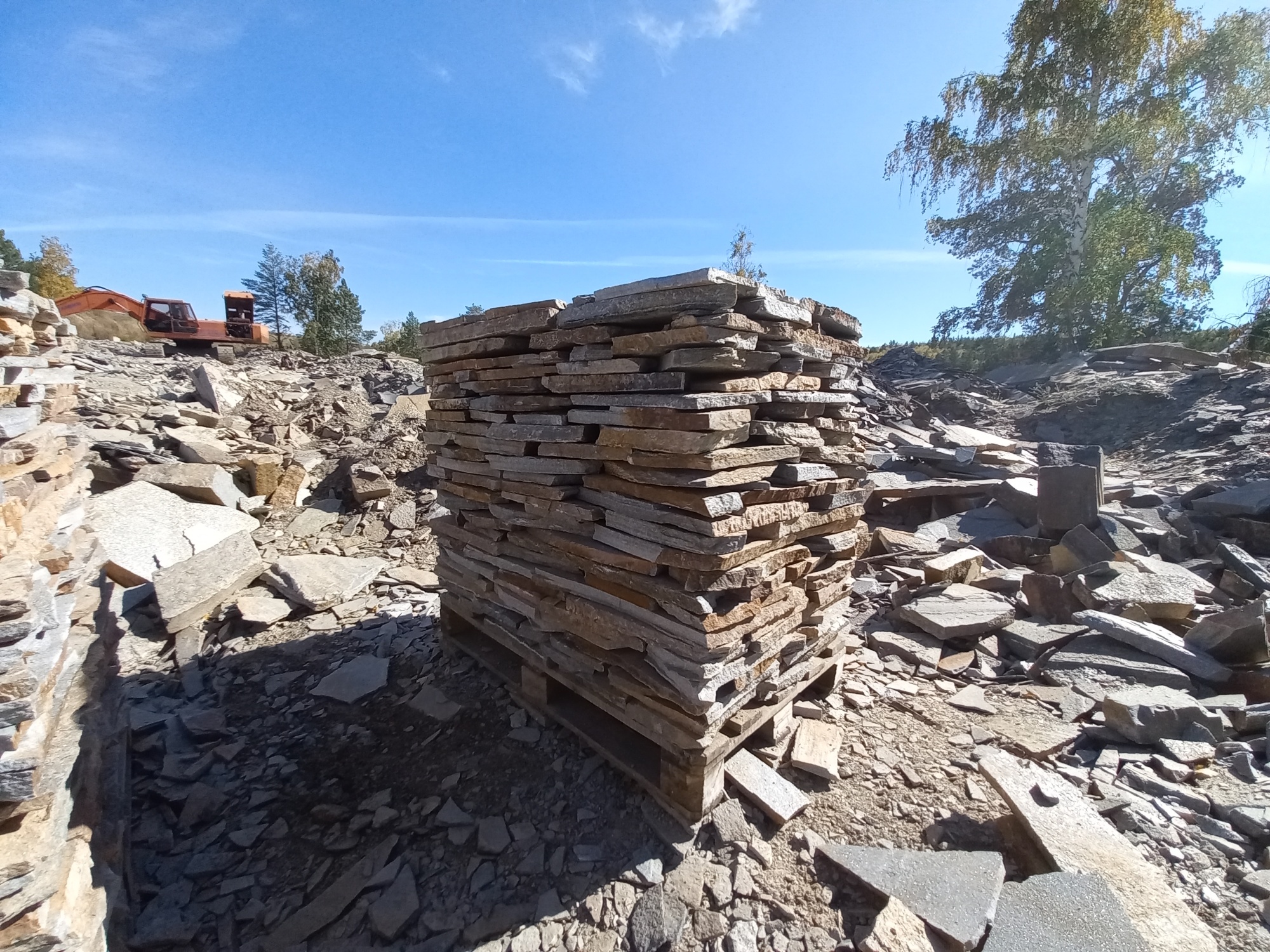 Плитняк златолит серебристый для мощения на бетон купить в Чебоксарах