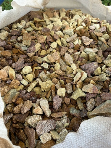 Златолит персиковый декоративная каменная крошка купить в Чебоксарах