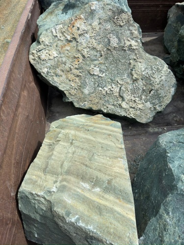 Ландшафтные глыбы зелёные 200-500 килограмм купить в Чебоксарах