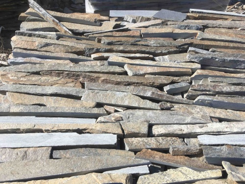 Горбушка златолит мультиколор для облицовки купить в Чебоксарах