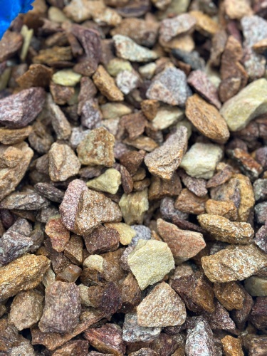 Златолит персиковый декоративная каменная крошка купить в Чебоксарах