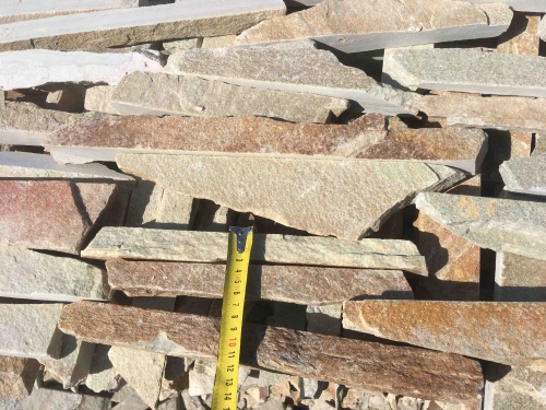 Горбушка златолит золотистый для облицовки купить в Чебоксарах