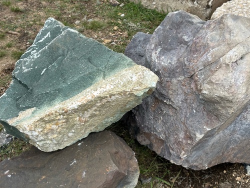 Камни для ландшафтного дизайна зелёные 10-60 килограмм купить в Чебоксарах