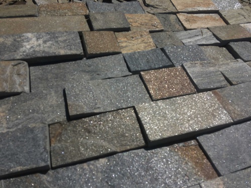 Плитка пилёная златолит Уральский для цоколя, отмостки купить в Чебоксарах