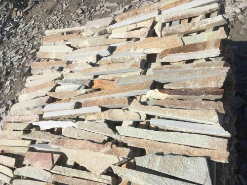 Горбушка златолит золотистый для облицовки купить в Чебоксарах