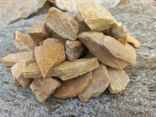 Златолит жёлтый декоративная каменная крошка купить в Чебоксарах