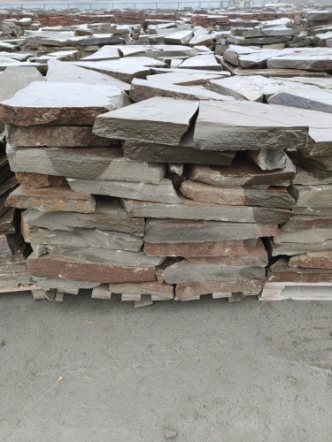 Плитняк песчаник серо-зелёный для мощения 60-65 мм купить в Чебоксарах